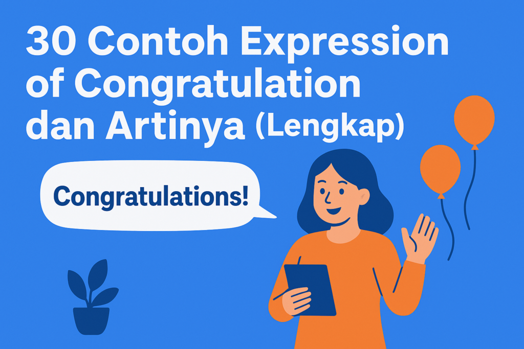 30 Contoh Expression of Congratulation dan Artinya Lengkap - English Up