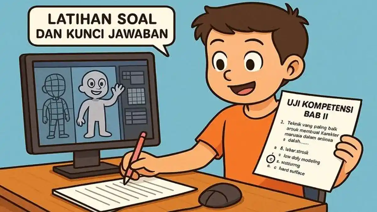 10 Rahasia Lulus Ujian dengan Contoh Soal dan Jawaban Animasi 3 Dimensi Kelas 11 Terbaru 10 Rahasia Lulus Ujian dengan Contoh Soal dan Jawaban Animasi 3 Dimensi Kelas 11 Terbaru