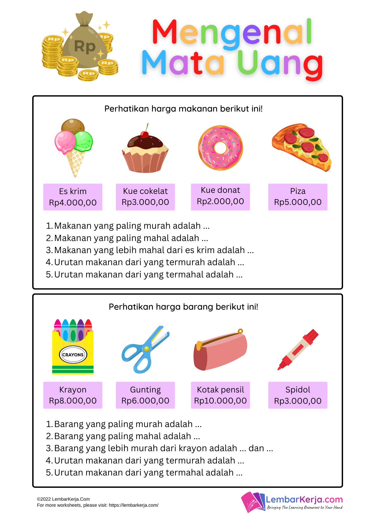 10 Rahasia Menguasai Matematika dengan Contoh Soal Cerita Uang Kelas 3 SD yang Efektif
