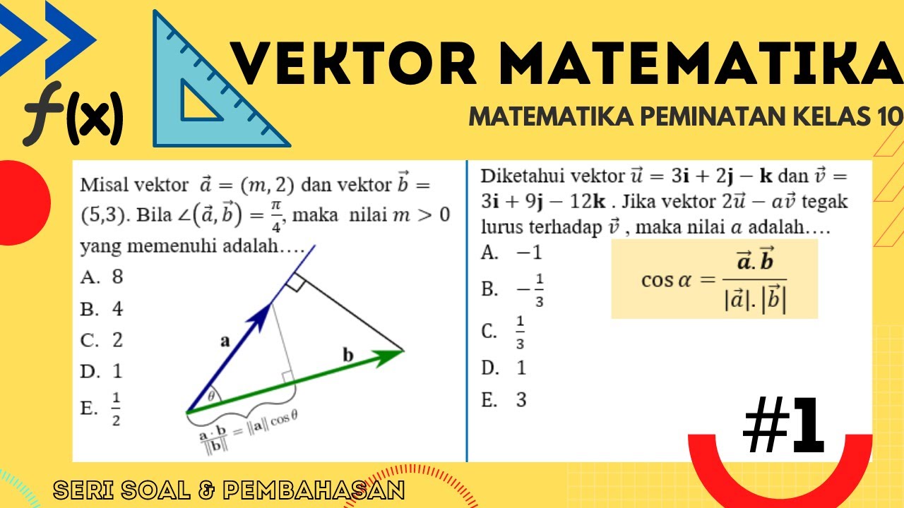Bank Soal Vektor Matematika Kelas 10 Dalchaebi