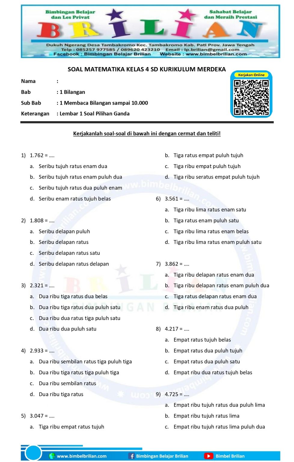 contoh soal dan jawaban bab 3 e-book kelas 10