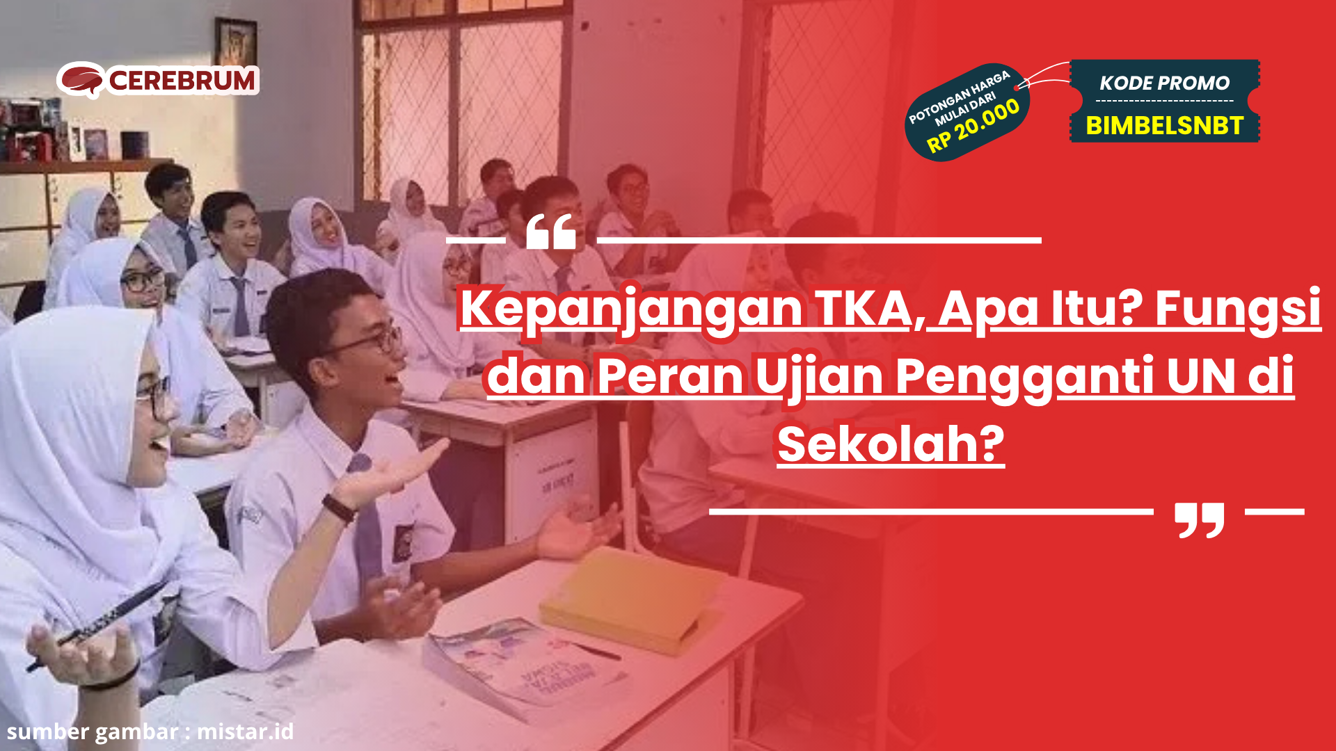 Kepanjangan TKA Apa Itu Fungsi dan Peran Ujian Pengganti UN di Kepanjangan TKA Apa Itu Fungsi dan Peran Ujian Pengganti UN di