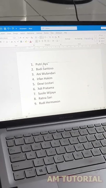 Cara cepat merubah huruf KAPITAL dengan menekan shift f3 di Microsoft