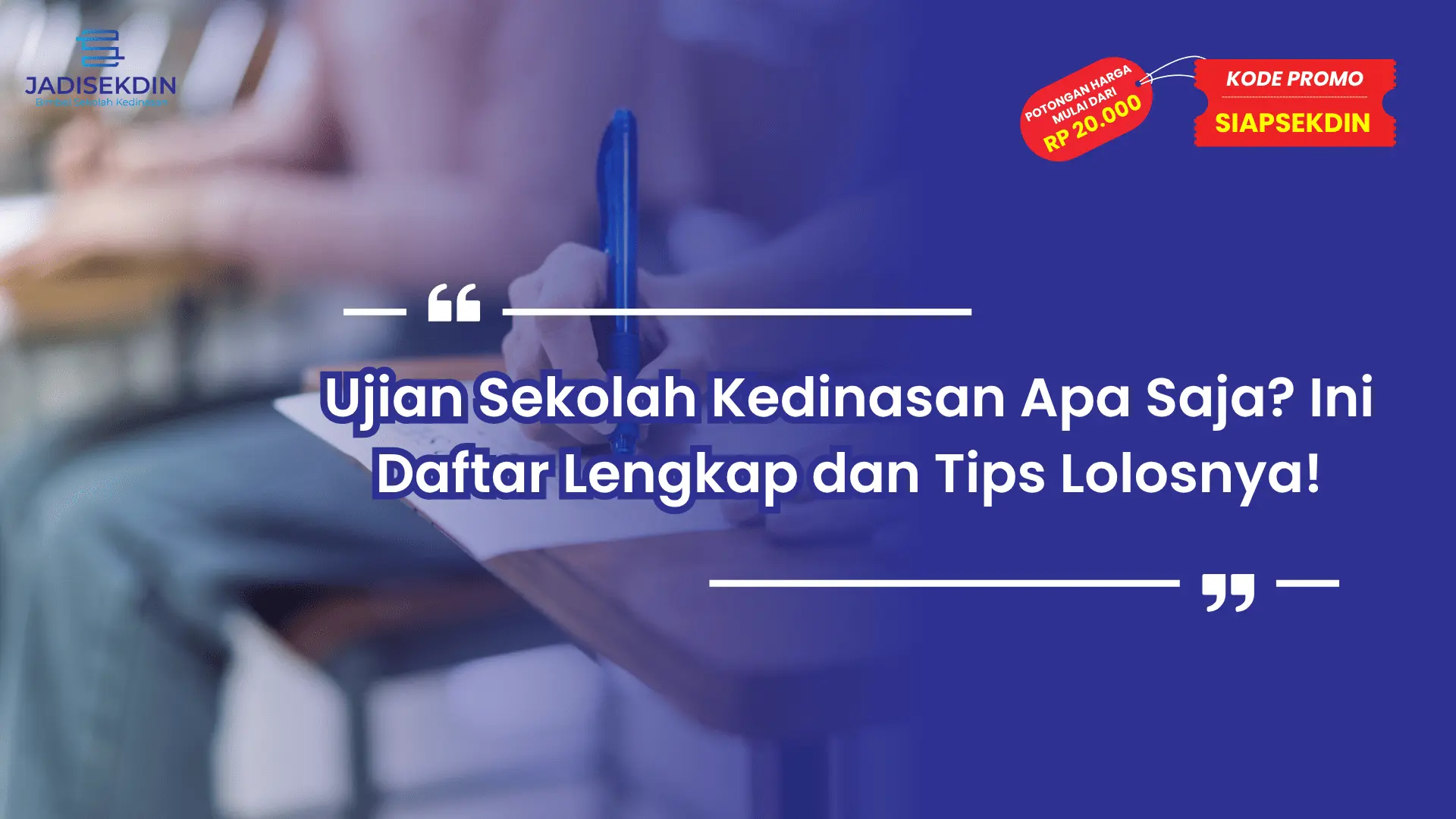 Ujian Sekolah Kedinasan Apa Saja Ini Daftar Lengkap dan Tips Lolosnya Ujian Sekolah Kedinasan Apa Saja Ini Daftar Lengkap dan Tips Lolosnya