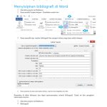 3 Cara Mengatasi Perubahan Bibliografi dari Word 2007 ke 2016 yang Jarang Diketahui 3 Cara Mengatasi Perubahan Bibliografi dari Word 2007 ke 2016 yang Jarang Diketahui