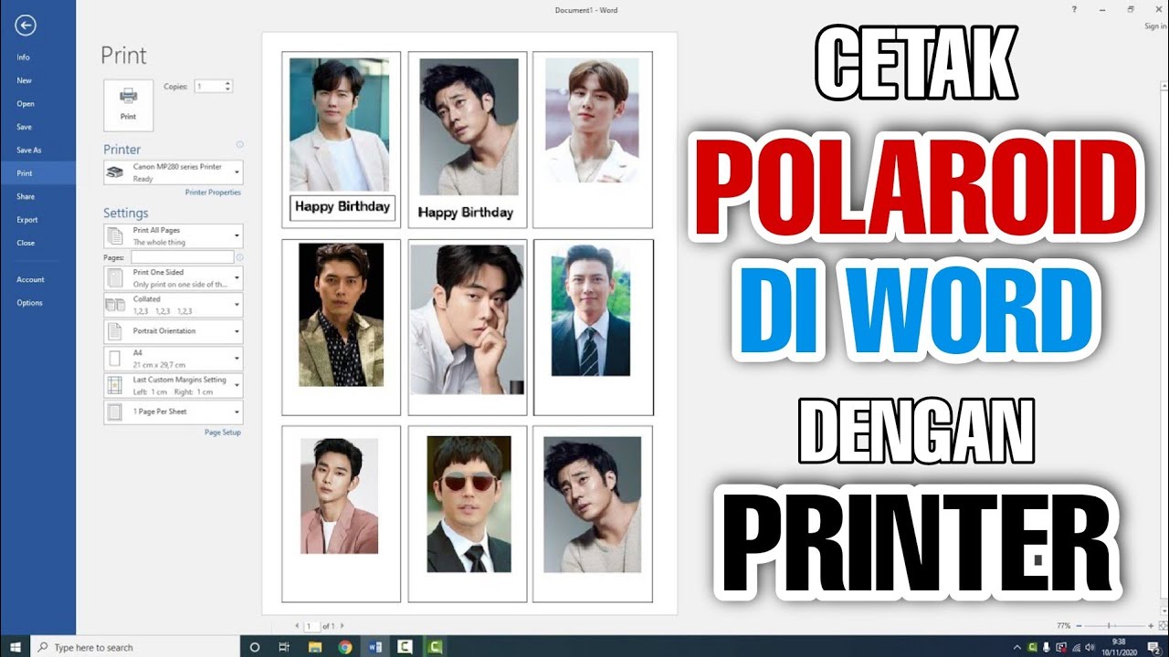 3 Langkah Mudah Cara Cetak Foto Polaroid di Microsoft Word, Ternyata Semudah Ini! 3 Langkah Mudah Cara Cetak Foto Polaroid di Microsoft Word, Ternyata Semudah Ini!