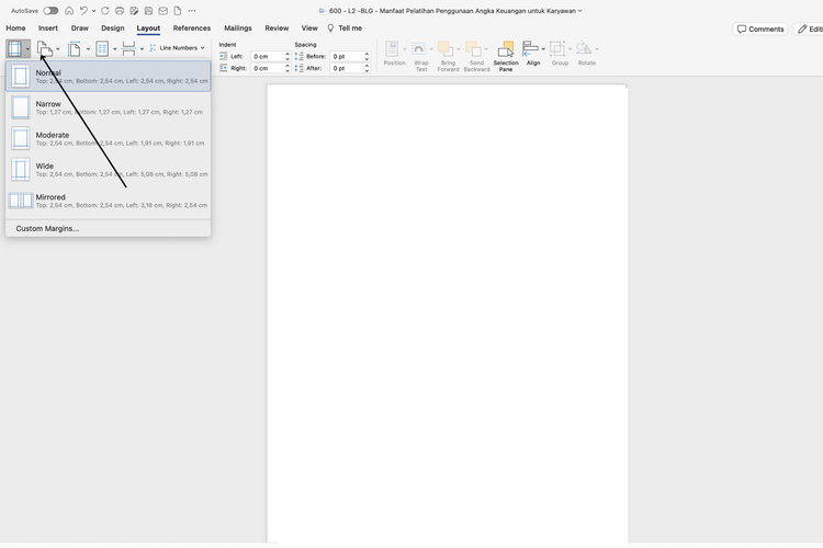 Cara Print Dokumen Microsoft Word agar Tidak Terpotong dan Tetap Rapi