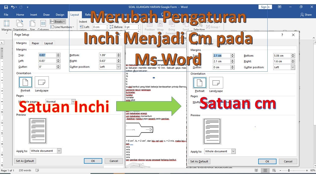 Ternyata Semudah Ini Cara Mengubah Inchi ke Cm di Word, Wajib Tahu!