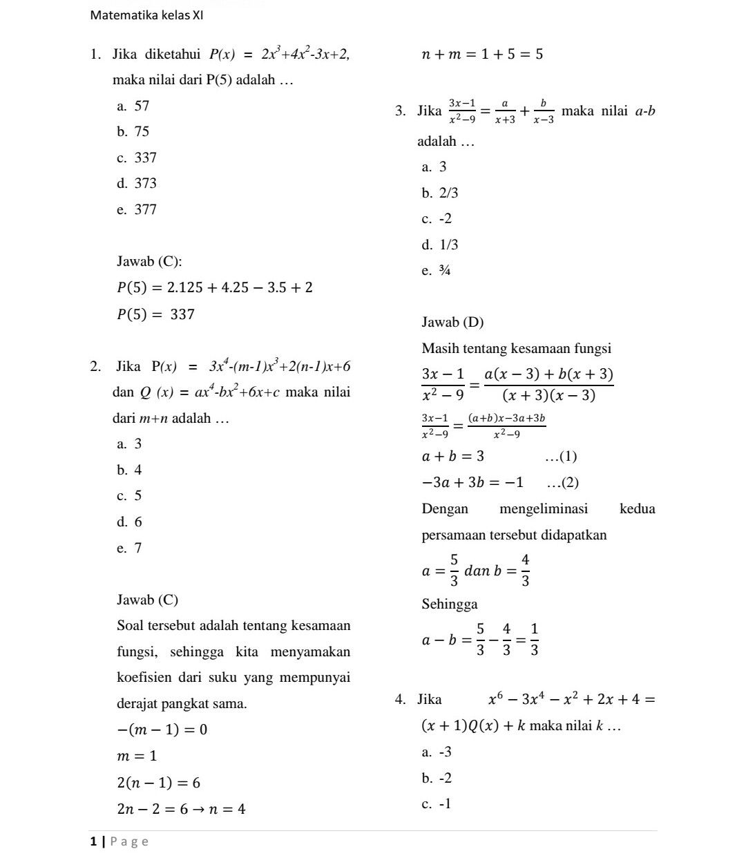 6 contoh soal matematika minat kelas 11 semester 1 yang terbukti naik nilai seketika 6 contoh soal matematika minat kelas 11 semester 1 yang terbukti naik nilai seketika