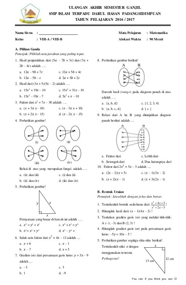 7 Cara Menguasai contoh soal matematika peminatan kelas 10 semester 1 kurikulum 2013 Ujian