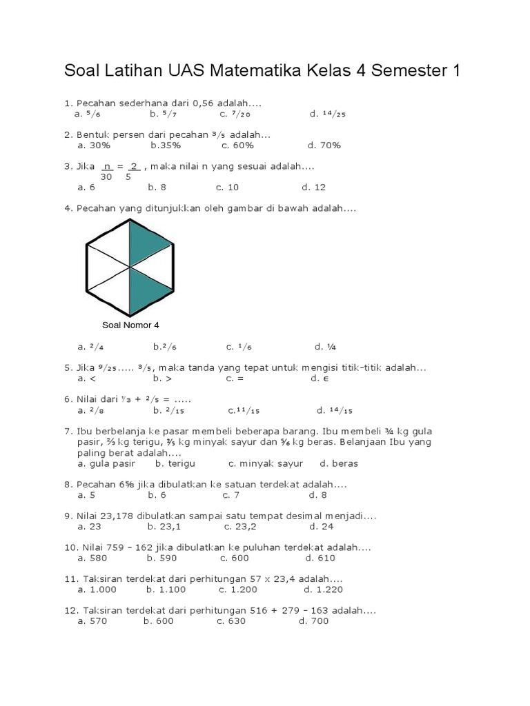 Kuasai Sifat Persegi Panjang dengan kumpulan soal ujian semester 1 matematika kelas 4 Kuasai Sifat Persegi Panjang dengan kumpulan soal ujian semester 1 matematika kelas 4