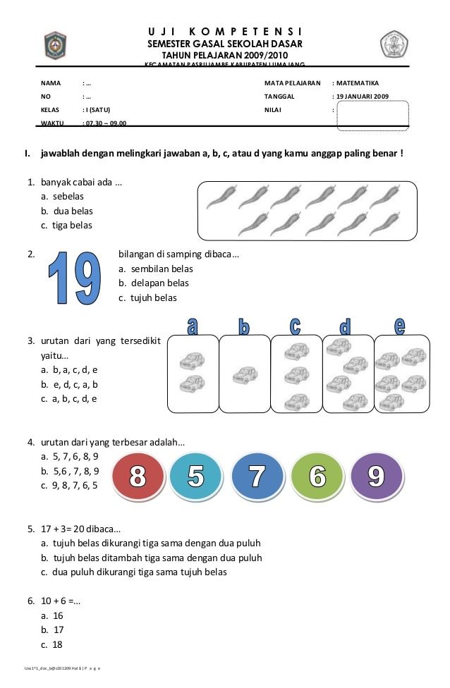 Rahasia Lulus Ujian: Contoh Soal Matematika Kelas X Semester 1 dan Jawabannya Terbukti Ampuh