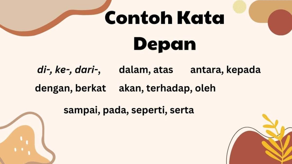 Latihan Seru Contoh Soal Bahasa Indonesia Kelas 3 Kata Depan Pada Agar Anak Cepat Paham